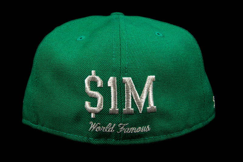 SUPREME $1M METALLIC BOX LOGO NEW ERA CAP