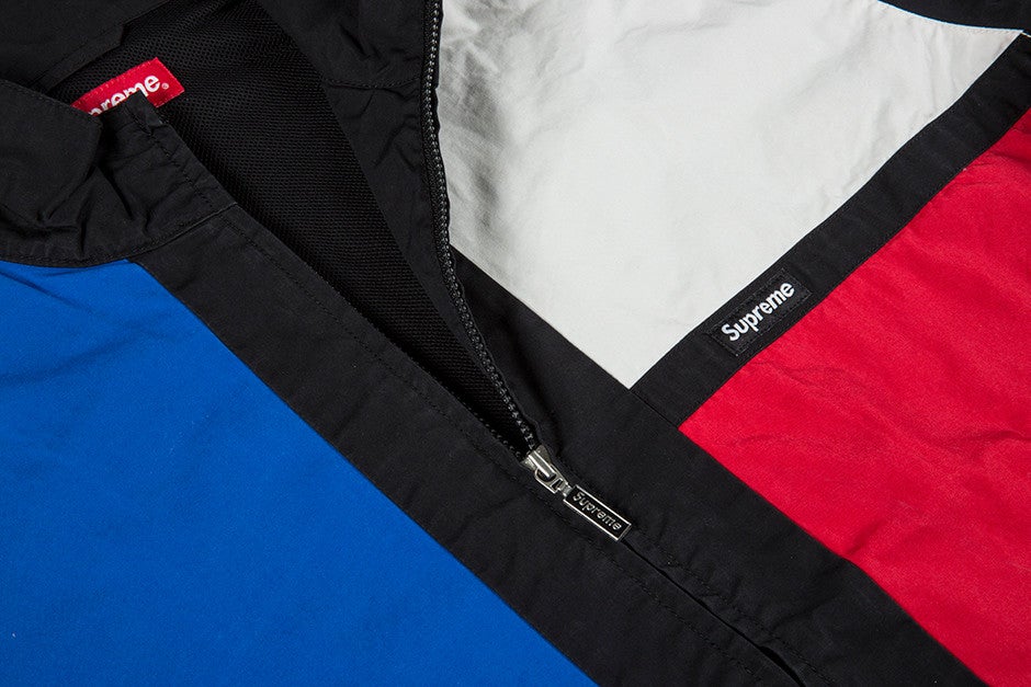 SUPREME COLOR BLOCKED TRACK JACKET - PROJECT BLITZ