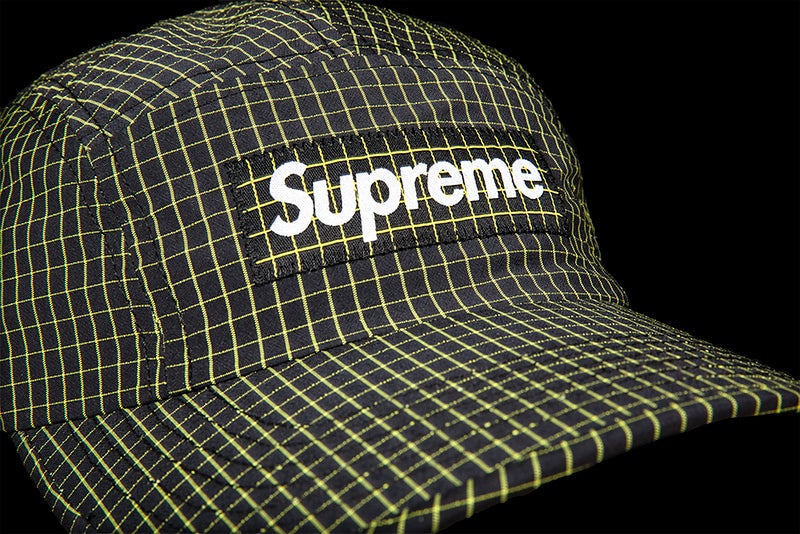 SUPREME 2-TONE RIP STOP CAMP CAP