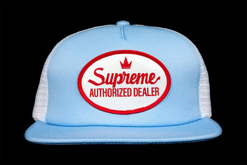 SUPREME AUTHORIZED MESH BACK 5-PANEL CAP