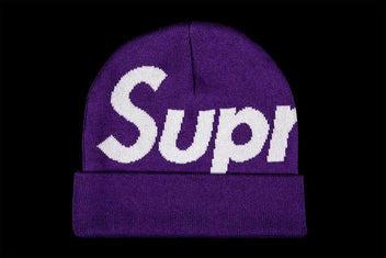 SUPREME BIG LOGO BEANIE