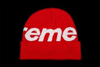 SUPREME BIG LOGO BEANIE