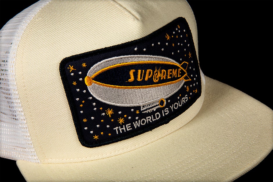 SUPREME 5 PANEL CAP | BLIMP MESH BACK 5-PANEL | FW20 | WHITE