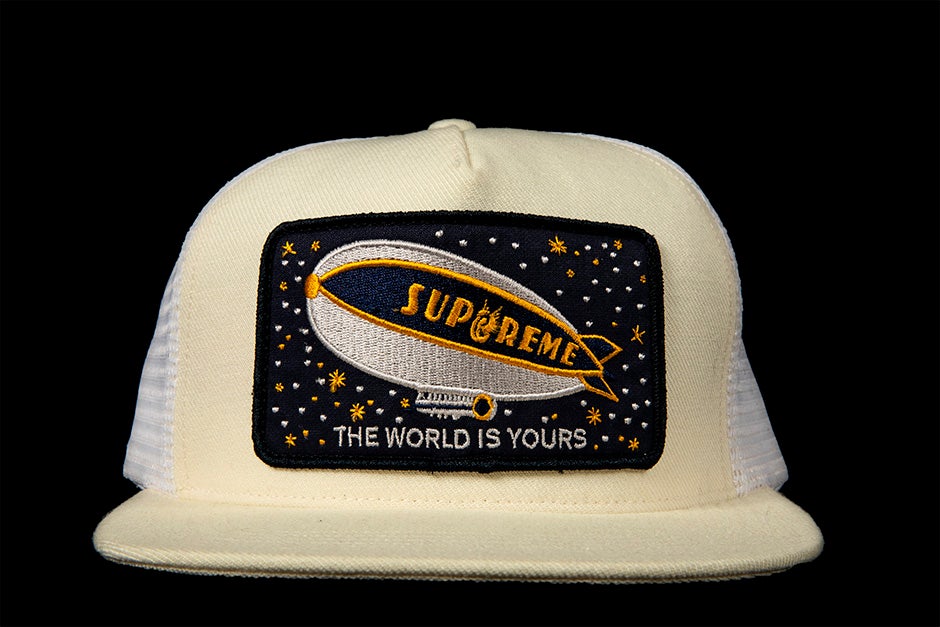 SUPREME 5 PANEL CAP | BLIMP MESH BACK 5-PANEL | FW20 | WHITE