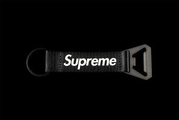 SUPREME BOTTLE OPENER WEBBING KEYCHAIN