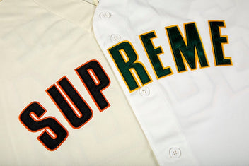 SUPREME DONT HATE BASEBALL JERSEY