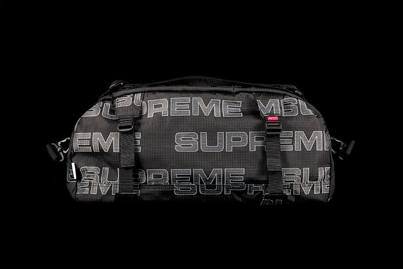Buy Supreme Duffle Bag 'Black' - FW22B8 BLACK