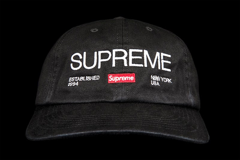 SUPREME EST. 1994 6-PANEL CAP