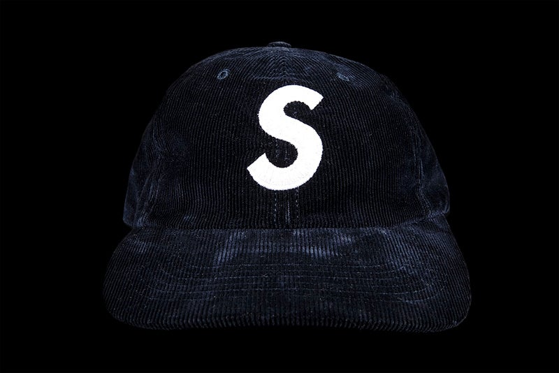 SUPREME FINE WALE CORD S LOGO 6 PANEL