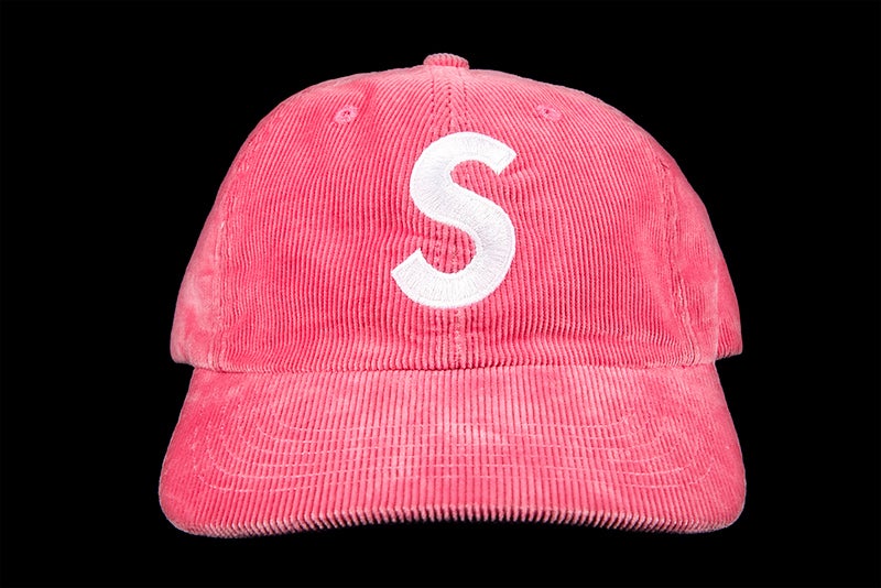 SUPREME FINE WALE CORD S LOGO 6 PANEL