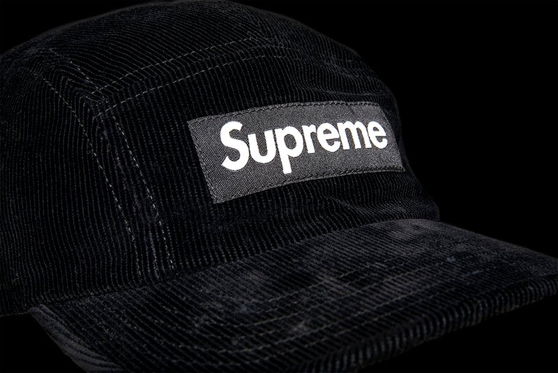 Supreme Camo Ripstop Camp Cap Black