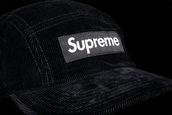 SUPREME FINE WALE CORDUROY CAMP CAP