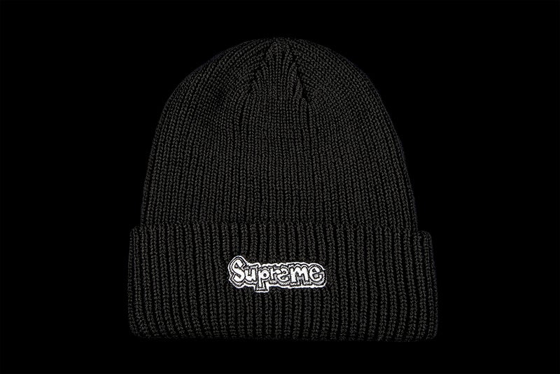 SUPREME X GONZ LOGO BEANIE