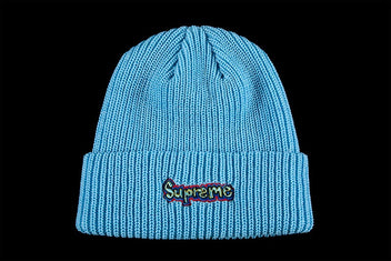 SUPREME X GONZ LOGO BEANIE