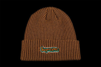 SUPREME X GONZ LOGO BEANIE