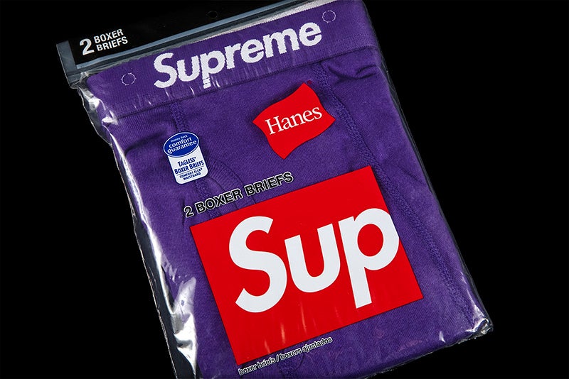 SUPREME X HANES BOXER BRIEFS (2 PACK)