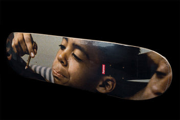 SUPREME X LARRY CLARK KIDS BLUNT SKATEBOARD DECK