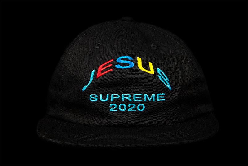 SUPREME JESUS 6-PANEL CAP