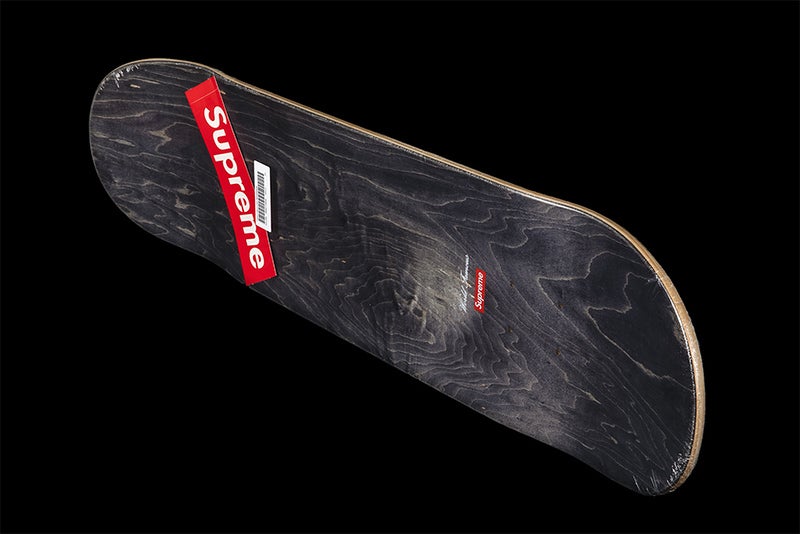 SUPREME X KAWS CHALK LOGO SKATEBOARD