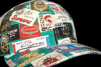 SUPREME LABELS 6-PANEL