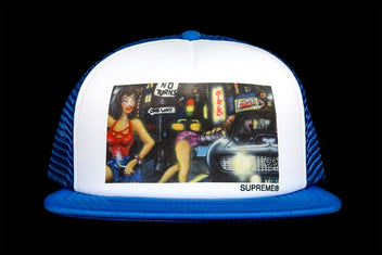 SUPREME LADYPINK MESH BACK 5-PANEL CAP