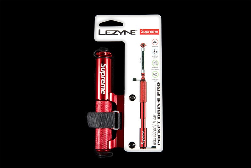 SUPREME X LEZYNE POCKET DRIVE PRO BIKE PUMP