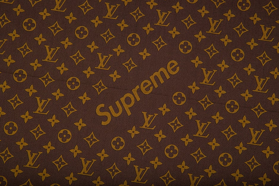 LOUIS VUITTON/SUPREME BANDANA