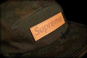 LOUIS VUITTON/SUPREME CAMP CAP