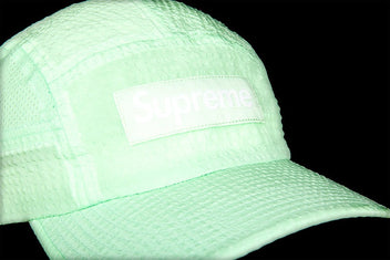 SUPREME MESH SEERSUCKER CAMP CAP