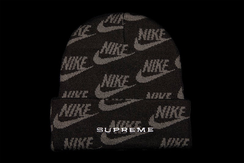 SUPREME X NIKE JACQUARD LOGOS BEANIE