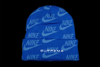 SUPREME X NIKE JACQUARD LOGOS BEANIE