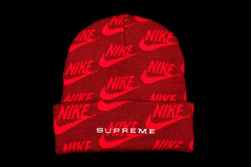 SUPREME X NIKE JACQUARD LOGOS BEANIE