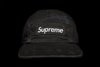 SUPREME OVERDYED CAMO CAMP CAP