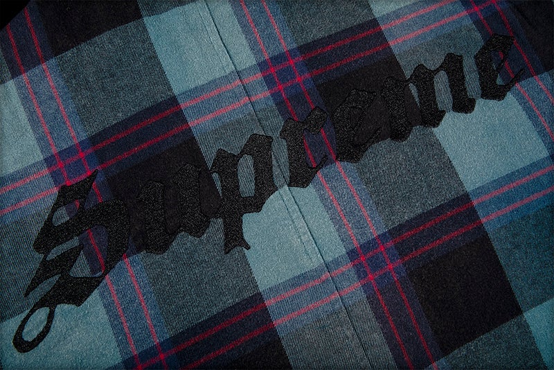 SUPREME QUILTED FLANNEL SHIRT