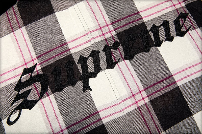 SUPREME QUILTED FLANNEL SHIRT