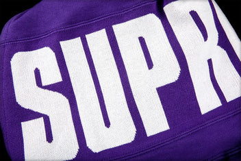 SUPREME RIB HOODED SWEATSHIRT