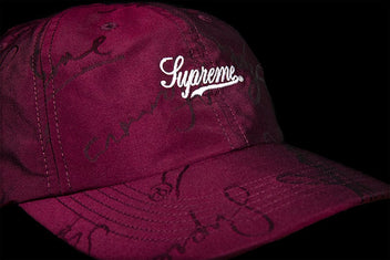 SUPREME SCRIPT LOGOS 6-PANEL