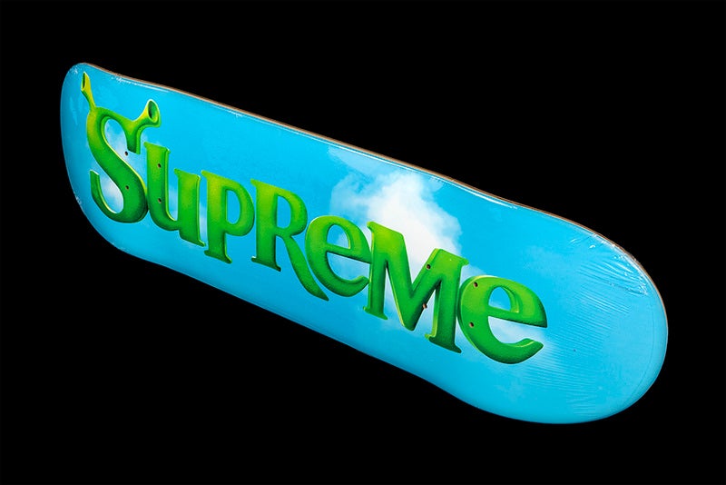 SUPREME SHREK SKATEBOARD DECK