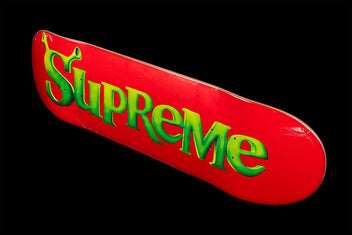 SUPREME SHREK SKATEBOARD DECK