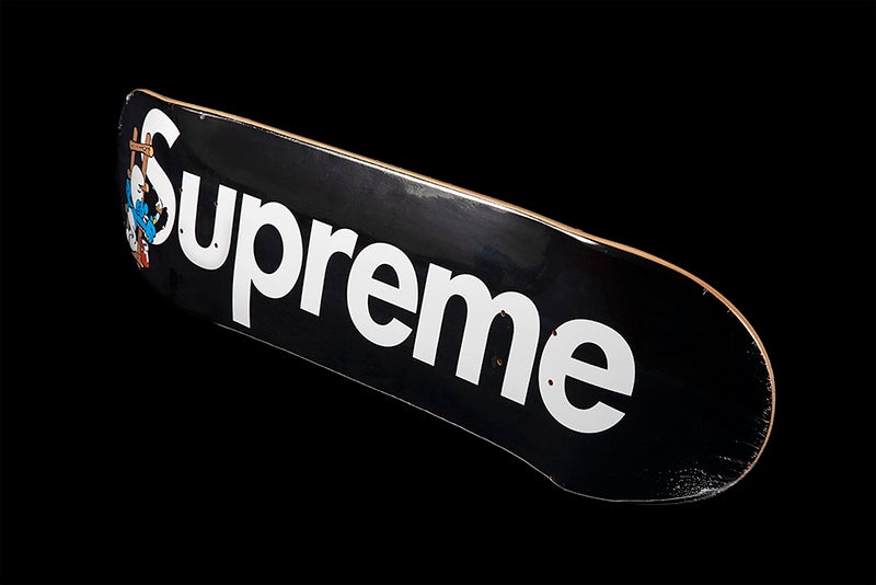 NTWRK - SUPREME SMURFS SKATEBOARD DECK