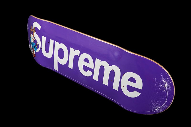 NTWRK - SUPREME SMURFS SKATEBOARD DECK