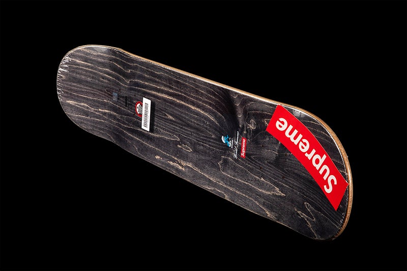 SUPREME X SMURFS SKATEBOARD