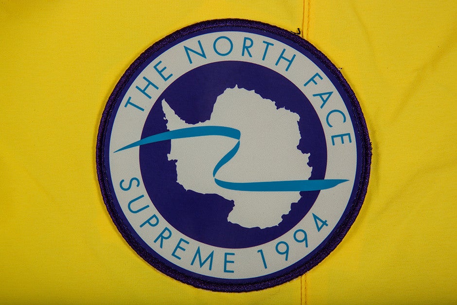 Supreme S/S 2017 The North Face Gore-Tex Pullover (Yellow) Box Logo