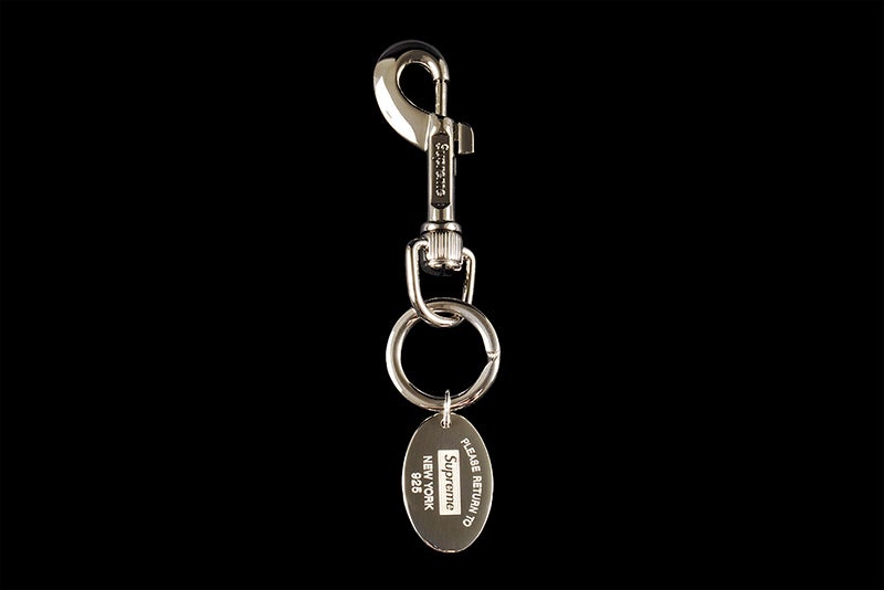 SUPREME X TIFFANY & CO HOOK KEYCHAIN | SILVER | FW21 | FW21A35-SIL