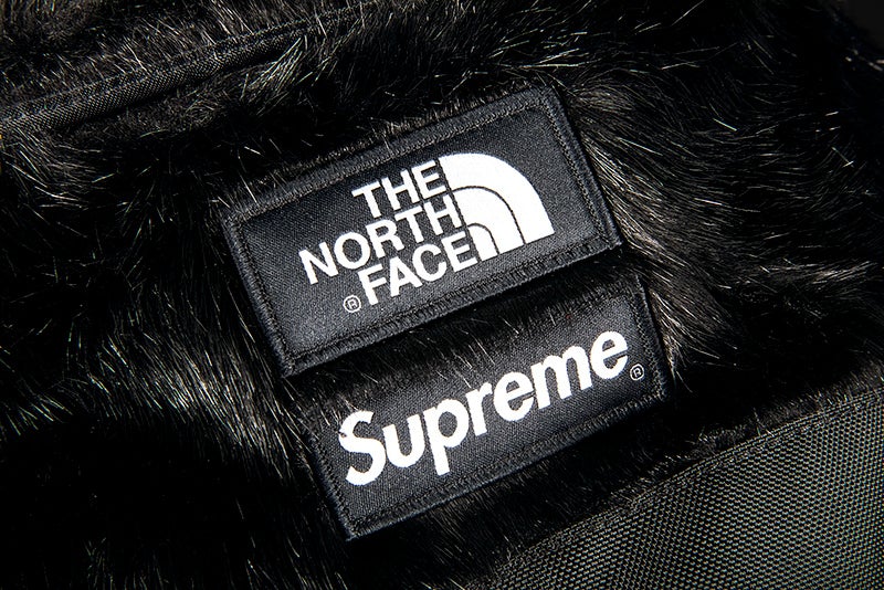 SUPREME X THE NORTH FACE FUR BACKPACK