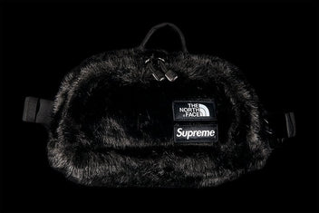 SUPREME X THE NORTH FACE FUR WAIST BAG