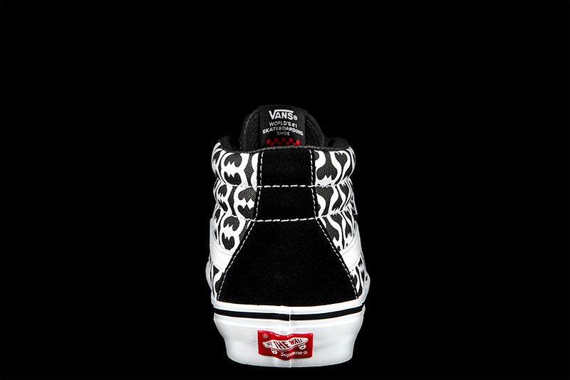 SUPREME X VANS MONOGRAM S LOGO SKATE GROSSO MID