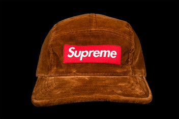 SUPREME VELVET CAMP CAP