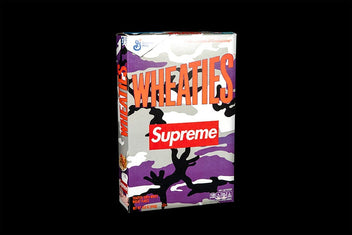 SUPREME WHEATIES CEREAL BOX