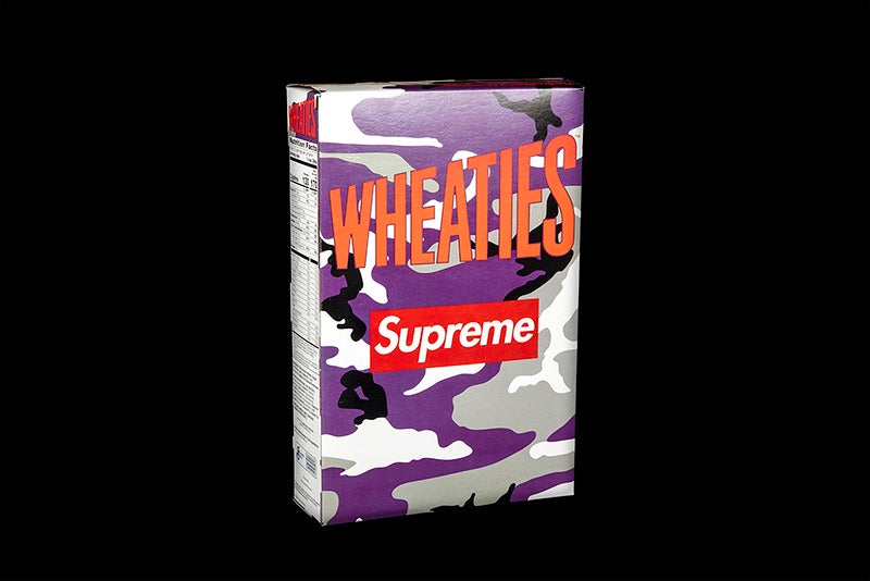 SUPREME WHEATIES CEREAL BOX